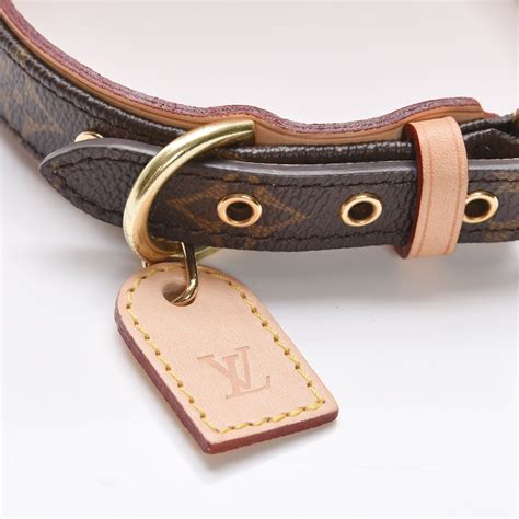 louis vuitton baxter dog collar mm